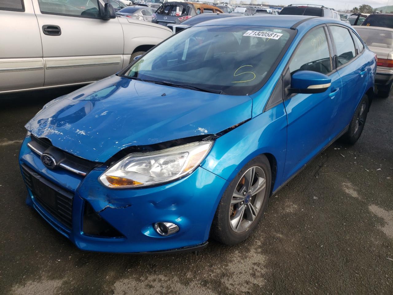Photo 2 from auction – 2014 FORD FOCUS SE with VIN 1FADP3F21EL170208