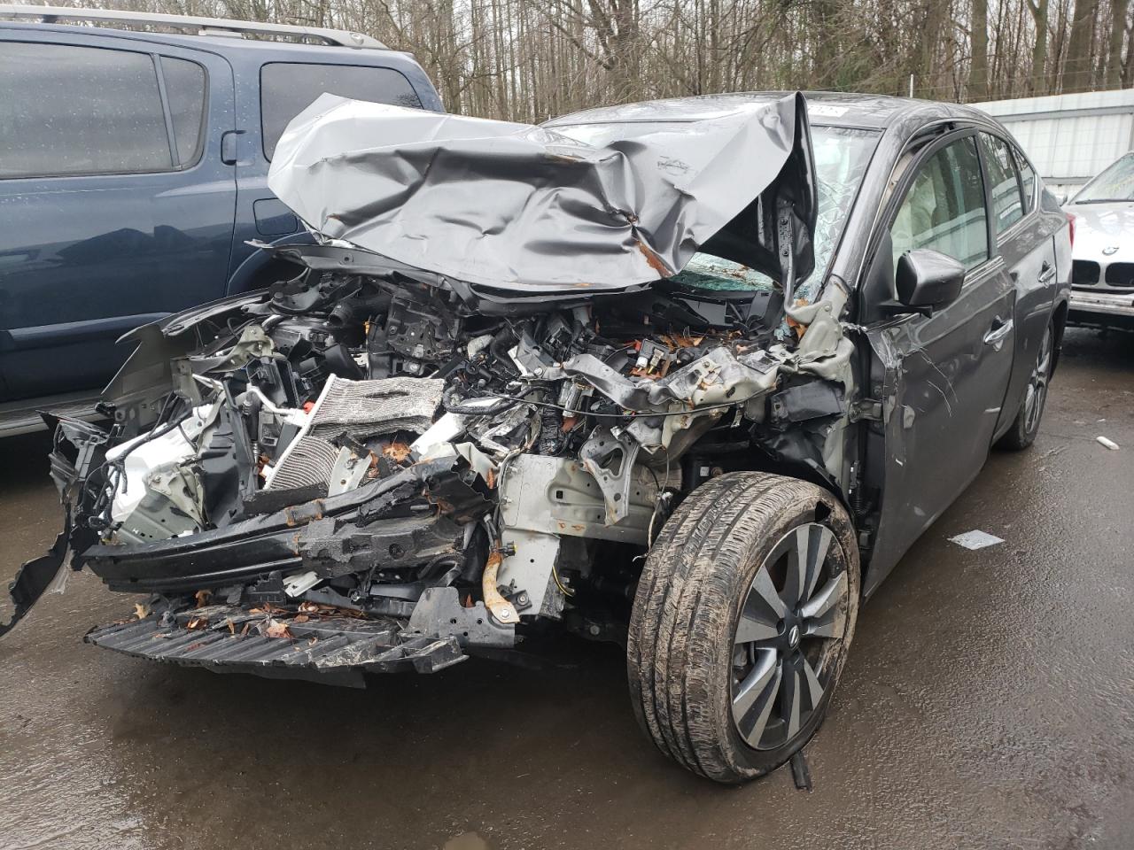 Photo 2 from auction – 2019 NISSAN SENTRA S with VIN 3N1AB7AP1KY411213