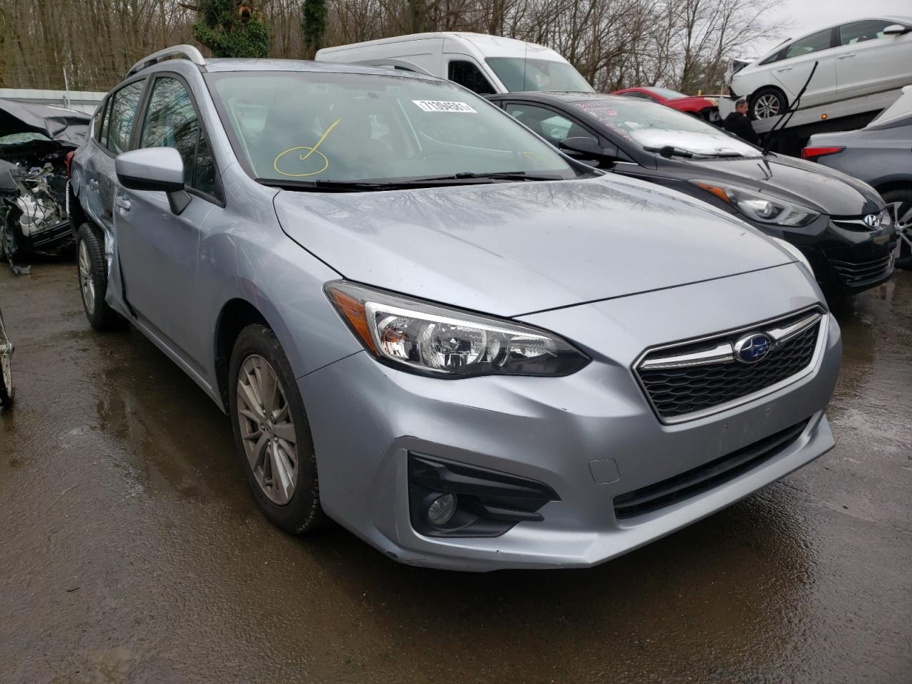 SUBARU IMPREZA PR 2017 with VIN 4S3GTAD67H3718620 - Photo from auction