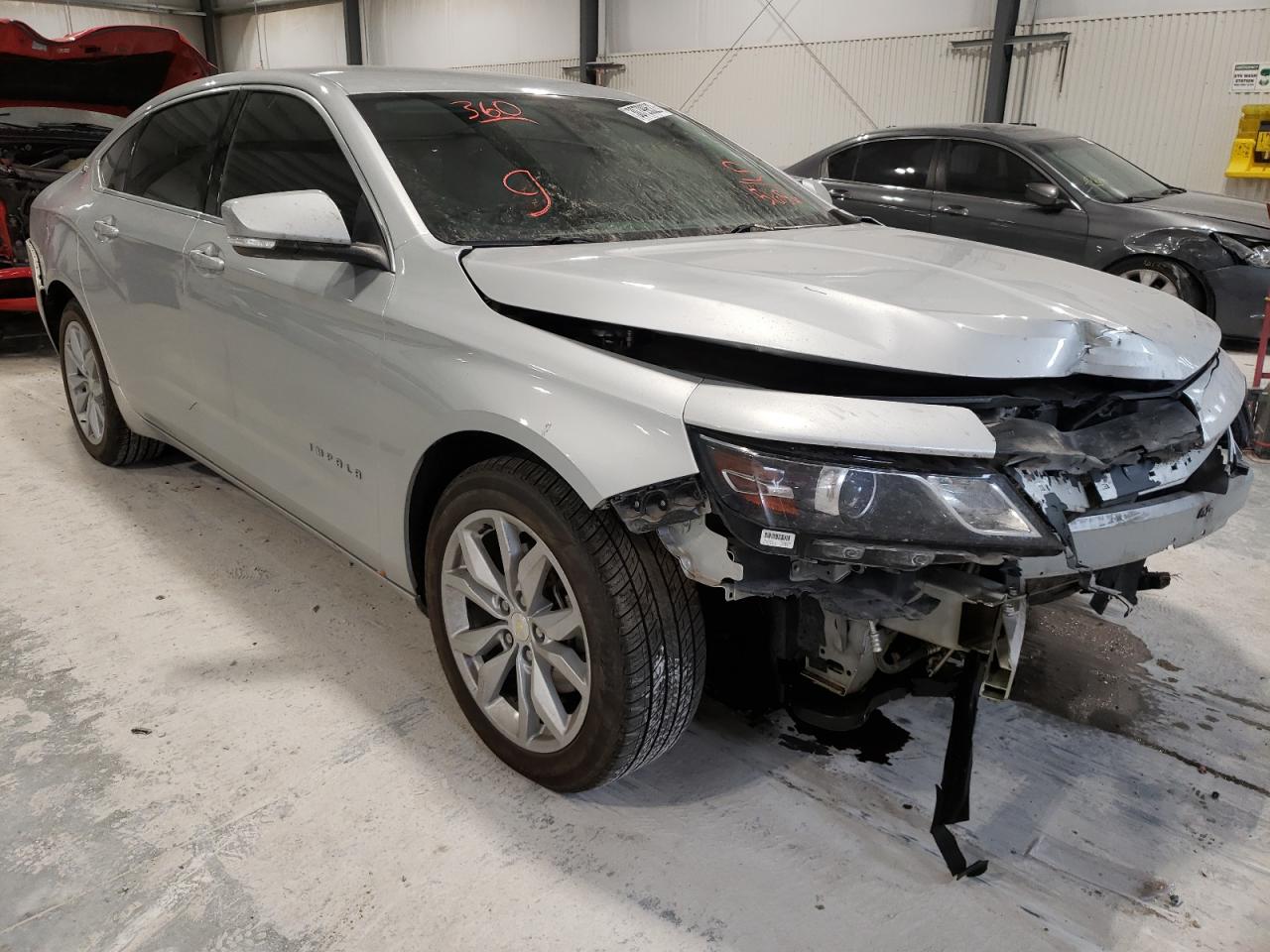 CHEVROLET IMPALA LT 2017 with VIN 2G1105S38H9155656 - Photo from auction