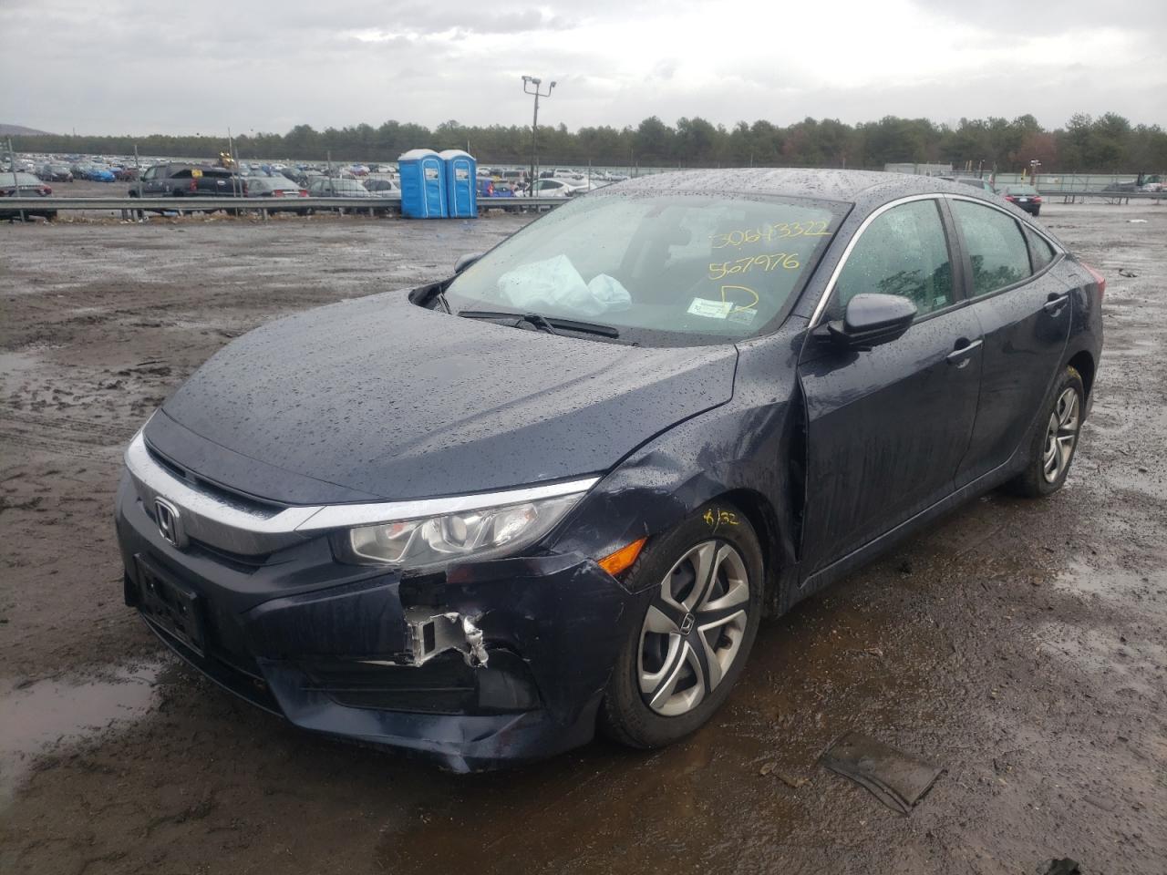 Photo 2 from auction – 2018 HONDA CIVIC LX with VIN 2HGFC2F5XJH567976
