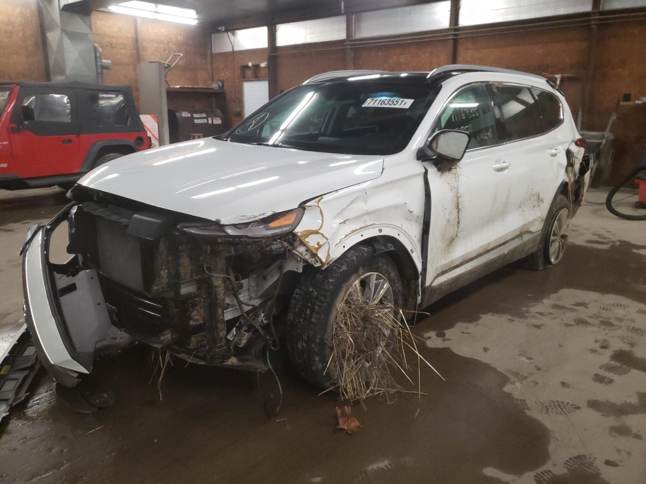 Photo 2 from auction – 2019 HYUNDAI SANTA FE S with VIN 5NMS3CAA1KH122300