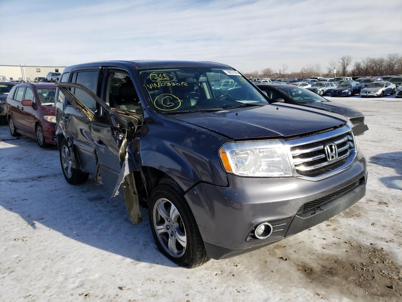 Zdjęcie 1 z aukcji – 2014 HONDA PILOT EXL z VIN 5FNYF4H57EB038018