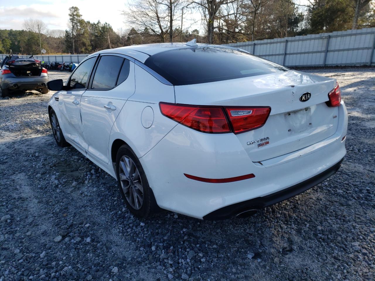 Photo 3 from auction – 2015 KIA OPTIMA LX with VIN 5XXGM4A76FG486522