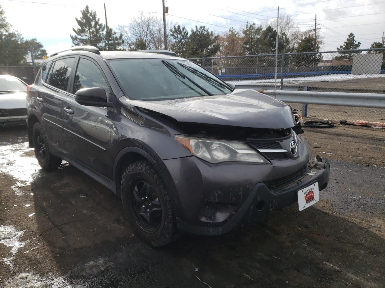 TOYOTA RAV4 LE 2014 with VIN 2T3BFREV6EW136541 - Photo from auction
