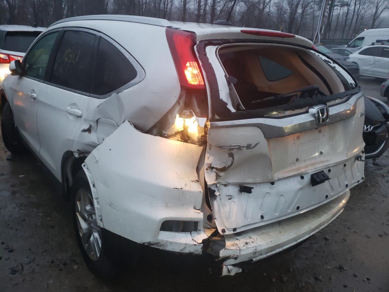Photo 9 from auction – 2015 HONDA CR-V EXL with VIN 5J6RM4H74FL087892
