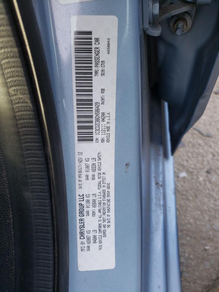 Photo 10 from auction – 2013 DODGE AVENGER SX with VIN 1C3CDZCB8DN586429