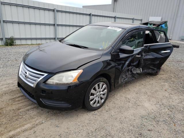 Photo 2 from auction – 2014 NISSAN SENTRA S with VIN 3N1AB7AP8EY219954