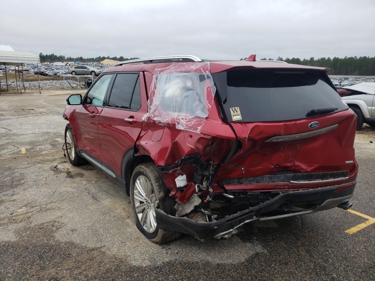 Photo 3 from auction – 2020 FORD EXPLORER L with VIN 1FMSK7FHXLGB71466