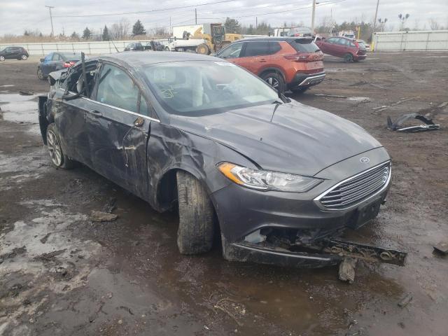 FORD FUSION SE 2017 with VIN 3FA6P0HD2HR401502 - Photo from auction