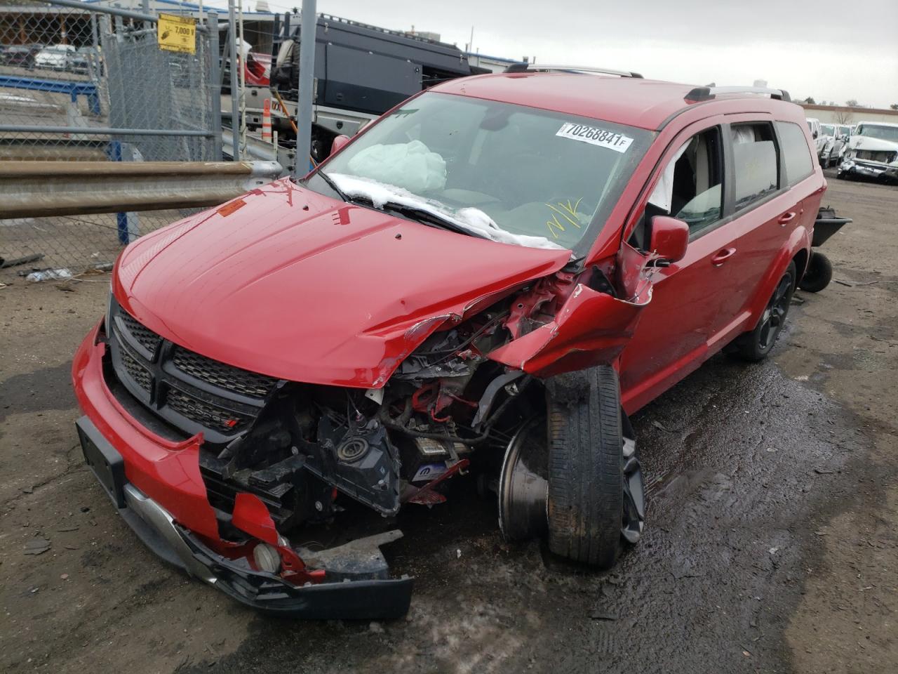 Photo 2 from auction – 2018 DODGE JOURNEY CR with VIN 3C4PDDGG2JT449536
