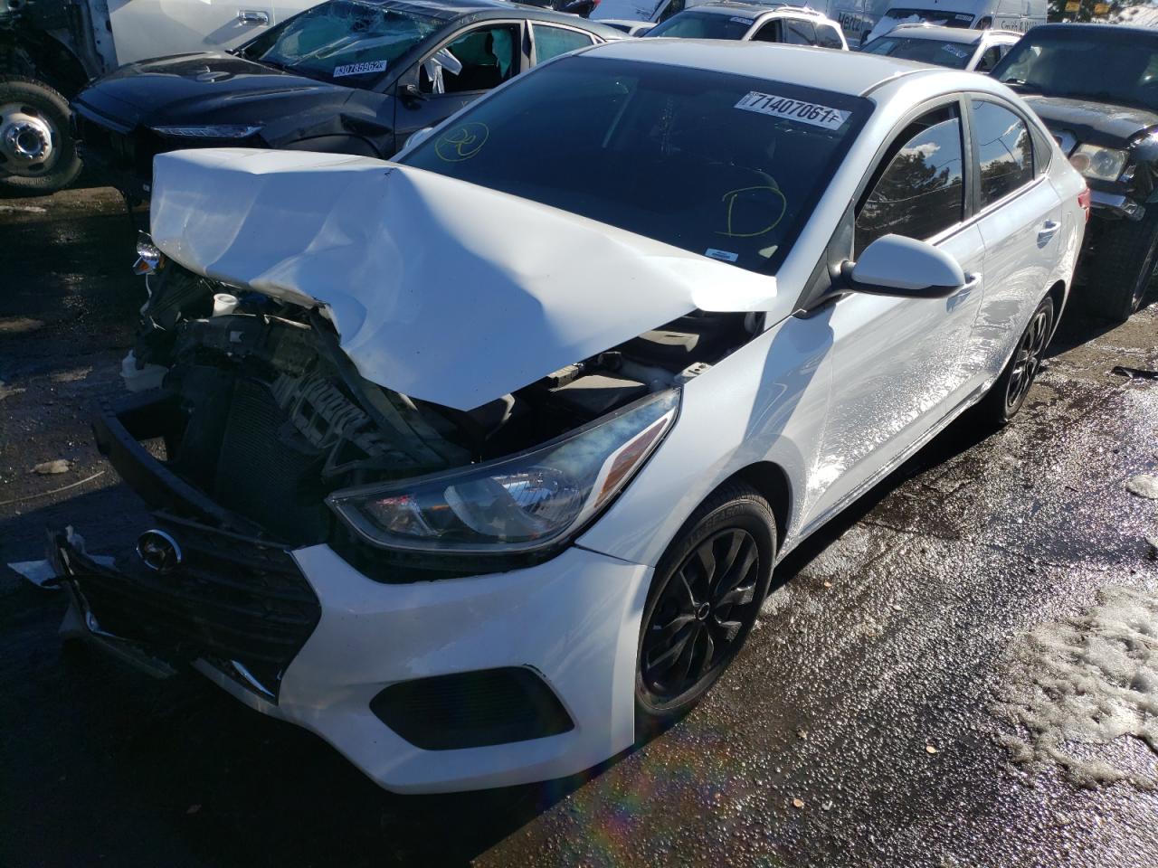 Photo 2 from auction – 2018 HYUNDAI ACCENT SE with VIN 3KPC24A34JE012250