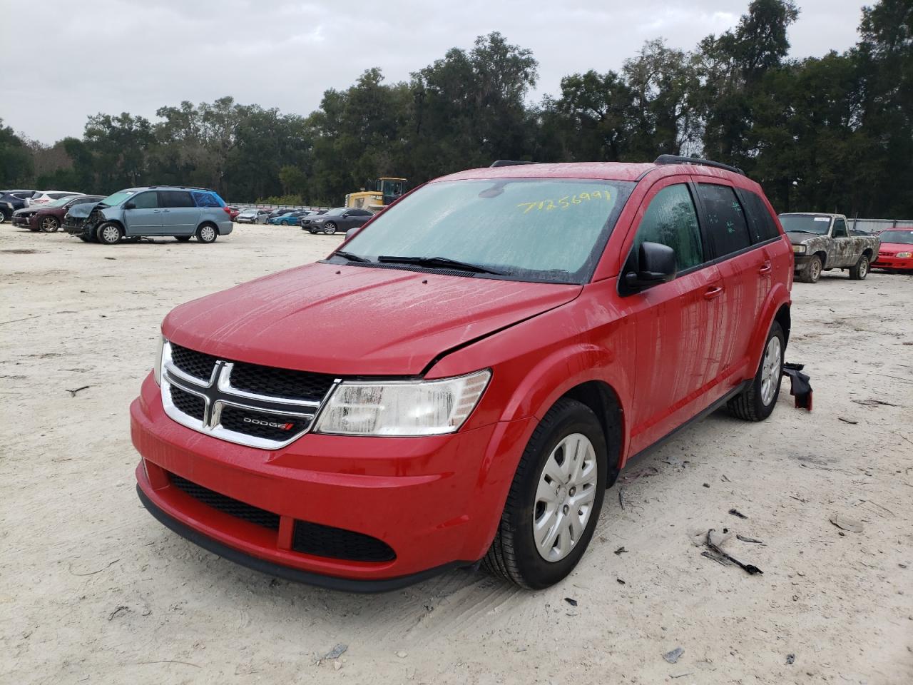 Photo 2 from auction – 2018 DODGE JOURNEY SE with VIN 3C4PDCAB4JT534790