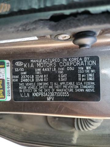 Photo 10 from auction – 2011 KIA SPORTAGE L with VIN KNDPB3A23B7100355