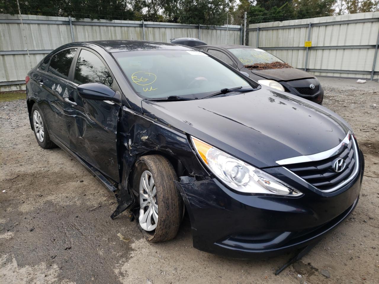Photo 1 from auction – 2011 HYUNDAI SONATA GLS with VIN 5NPEB4AC6BH187640