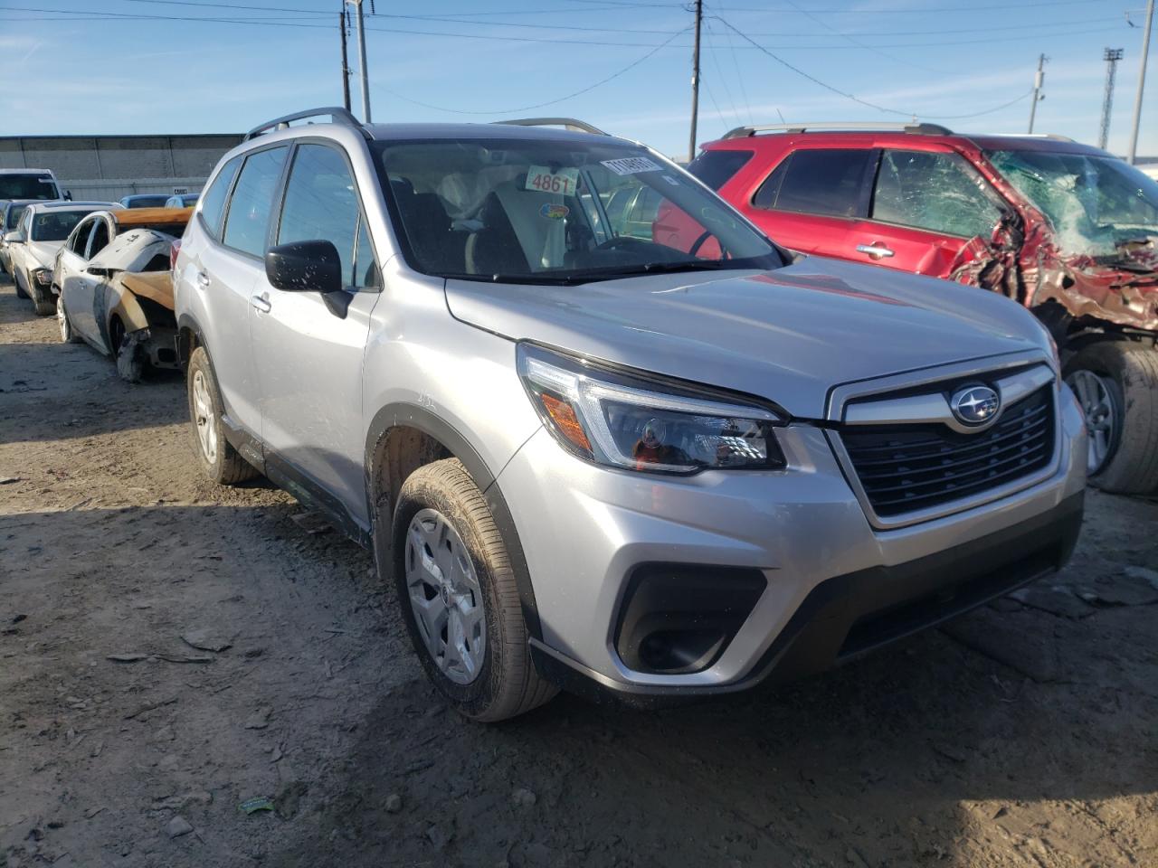 SUBARU FORESTER 2021 with VIN JF2SKADC7MH582085 - Photo from auction