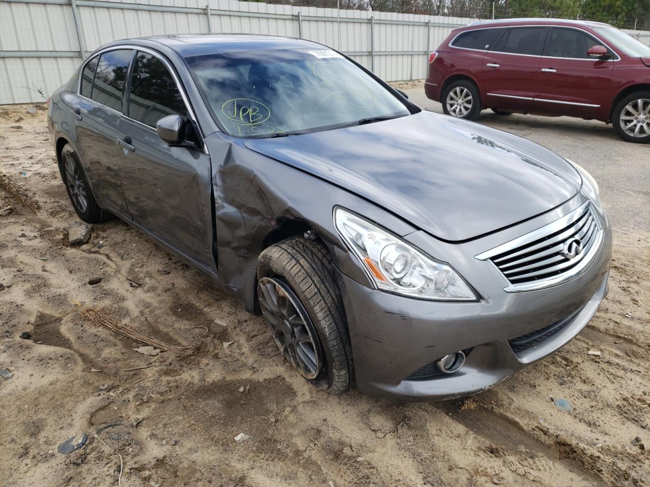INFINITI G37 BASE 2013 with VIN JN1CV6AP5DM722269 - Photo from auction