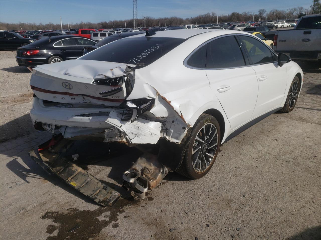 Photo 4 from auction – 2020 HYUNDAI SONATA SEL with VIN 5NPEJ4J20LH040693