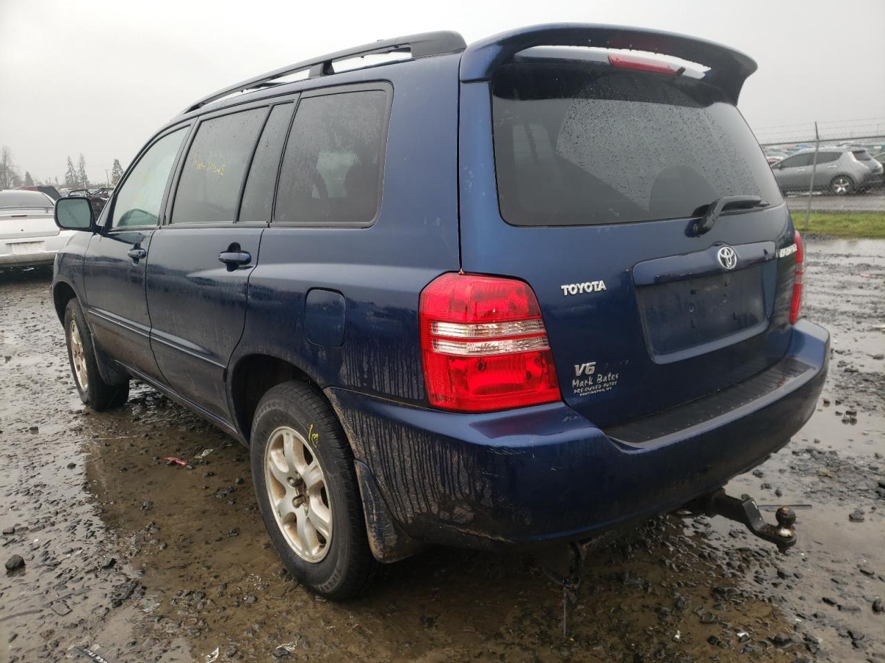 Photo 3 from auction – 2003 TOYOTA HIGHLANDER with VIN JTEHF21AX30146183