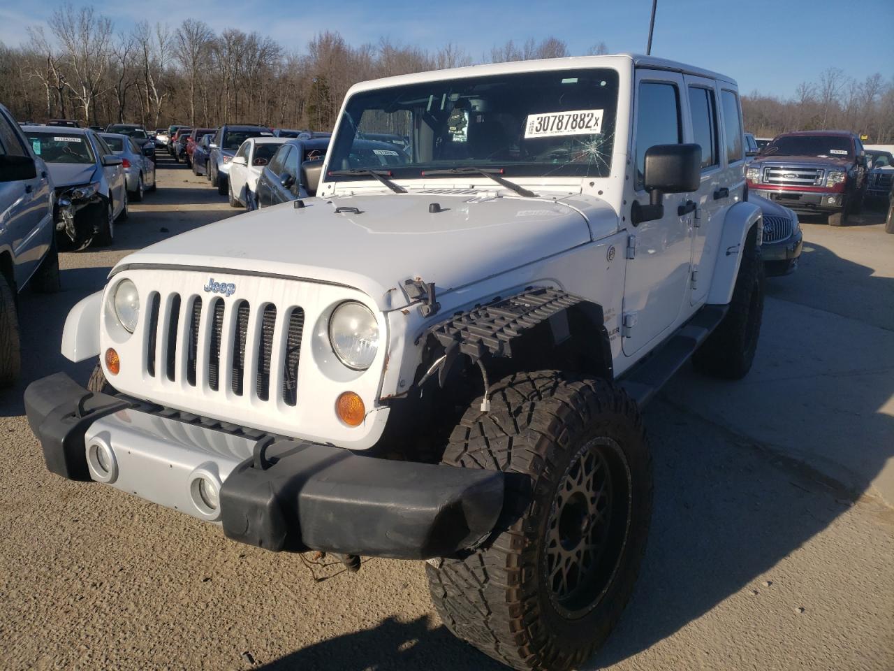 Photo 2 from auction – 2013 JEEP WRANGLER U with VIN 1C4BJWEG0DL656539