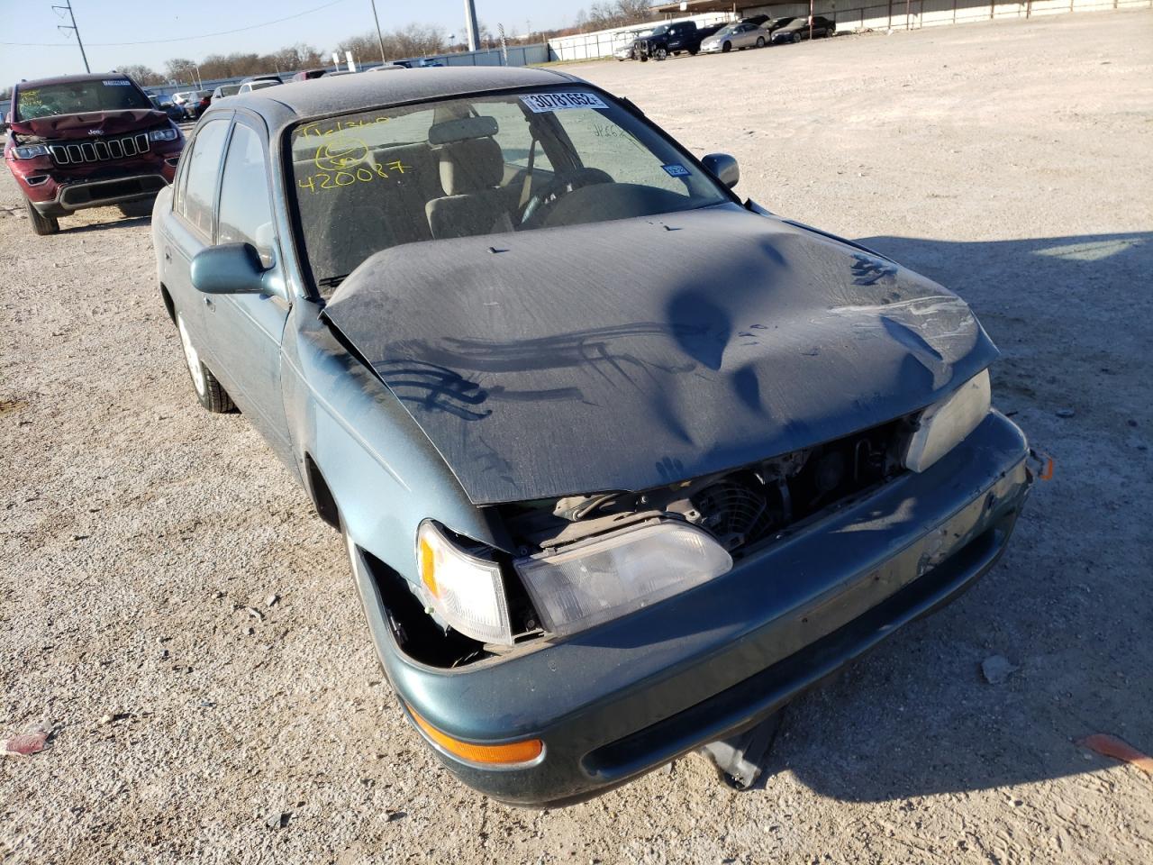 TOYOTA COROLLA DX 1996 with VIN 1NXBB02E4TZ420087 - Photo from auction