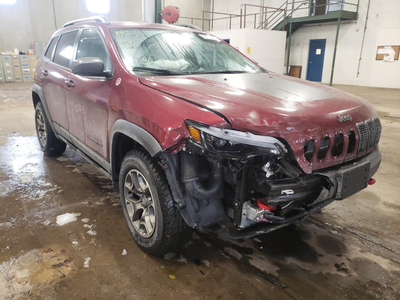 JEEP CHEROKEE T 2020 with VIN 1C4PJMBN1LD549733 - Photo from auction