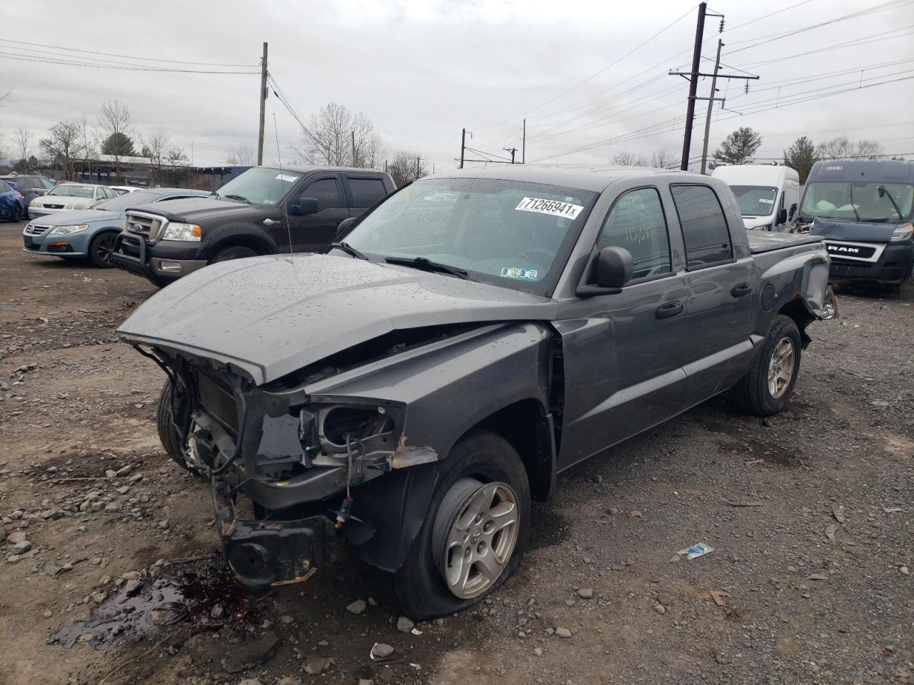 Photo 2 from auction – 2007 DODGE DAKOTA QUA with VIN 1D7HW48P47S195437