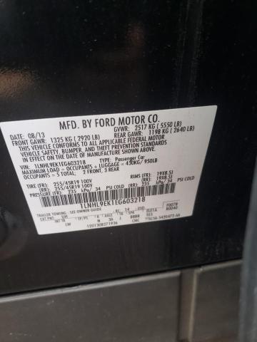 Photo 10 from auction – 2014 LINCOLN MKS with VIN 1LNHL9EK1EG603218