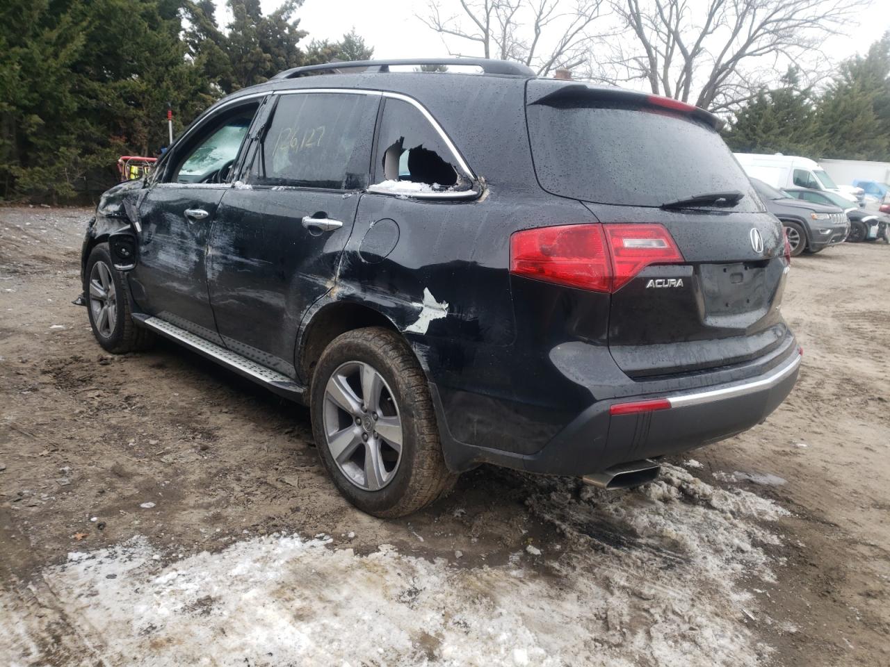 Photo 3 from auction – 2012 ACURA MDX TECHNO with VIN 2HNYD2H37CH511085