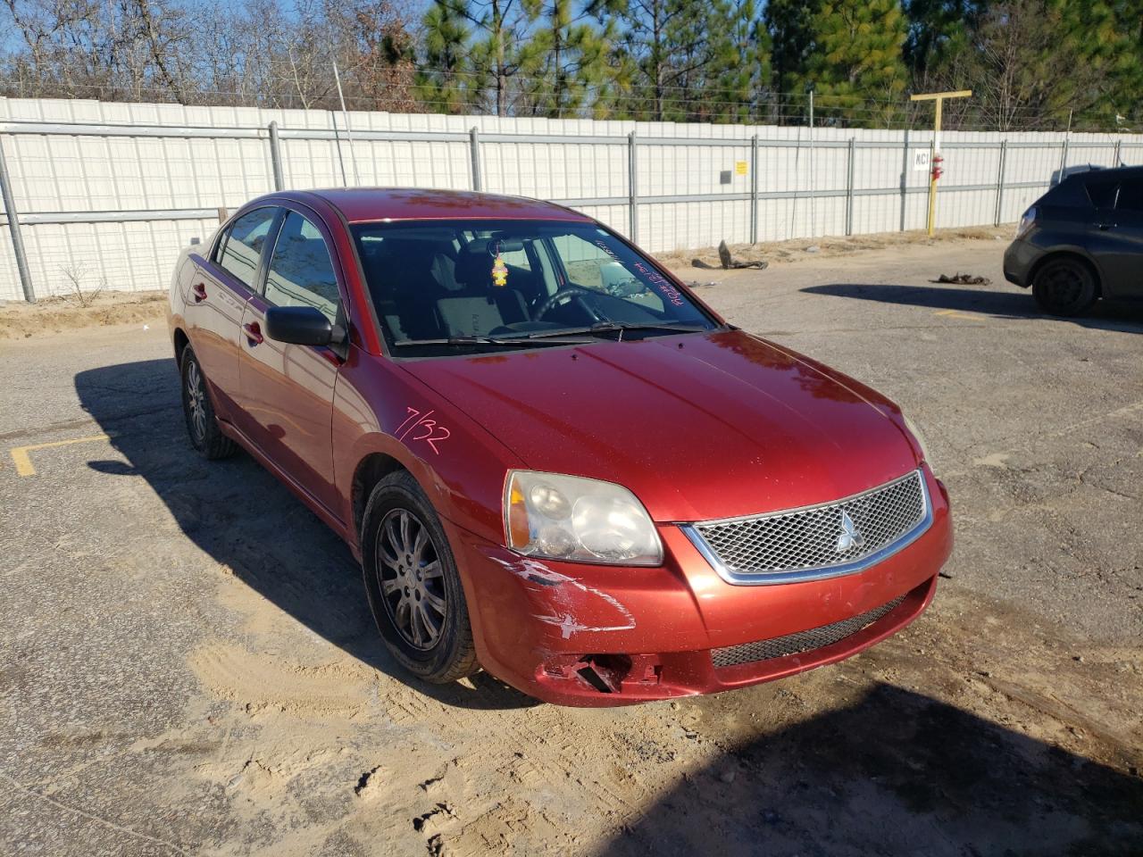 MITSUBISHI GALANT FE 2012 with VIN 4A32B2FF9CE024764 - Photo from auction