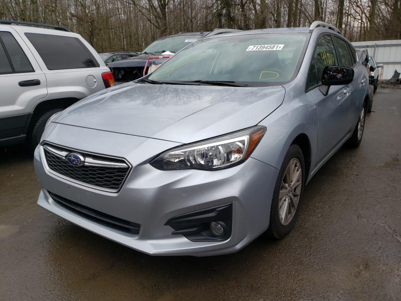 Photo 2 from auction – 2017 SUBARU IMPREZA PR with VIN 4S3GTAD67H3718620