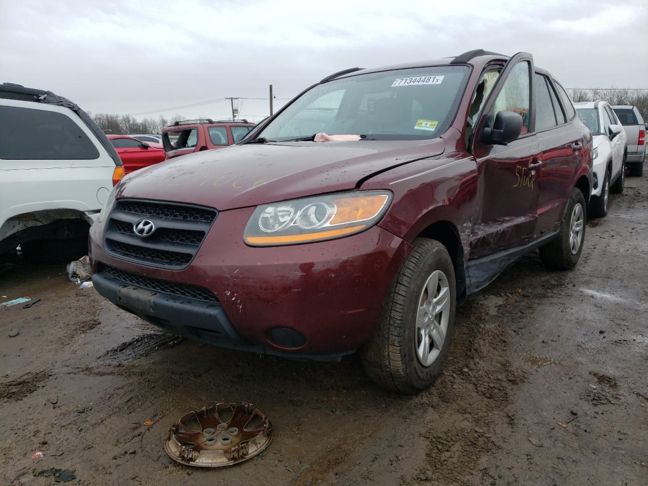 Photo 2 from auction – 2009 HYUNDAI SANTA FE G with VIN 5NMSG73D19H295215