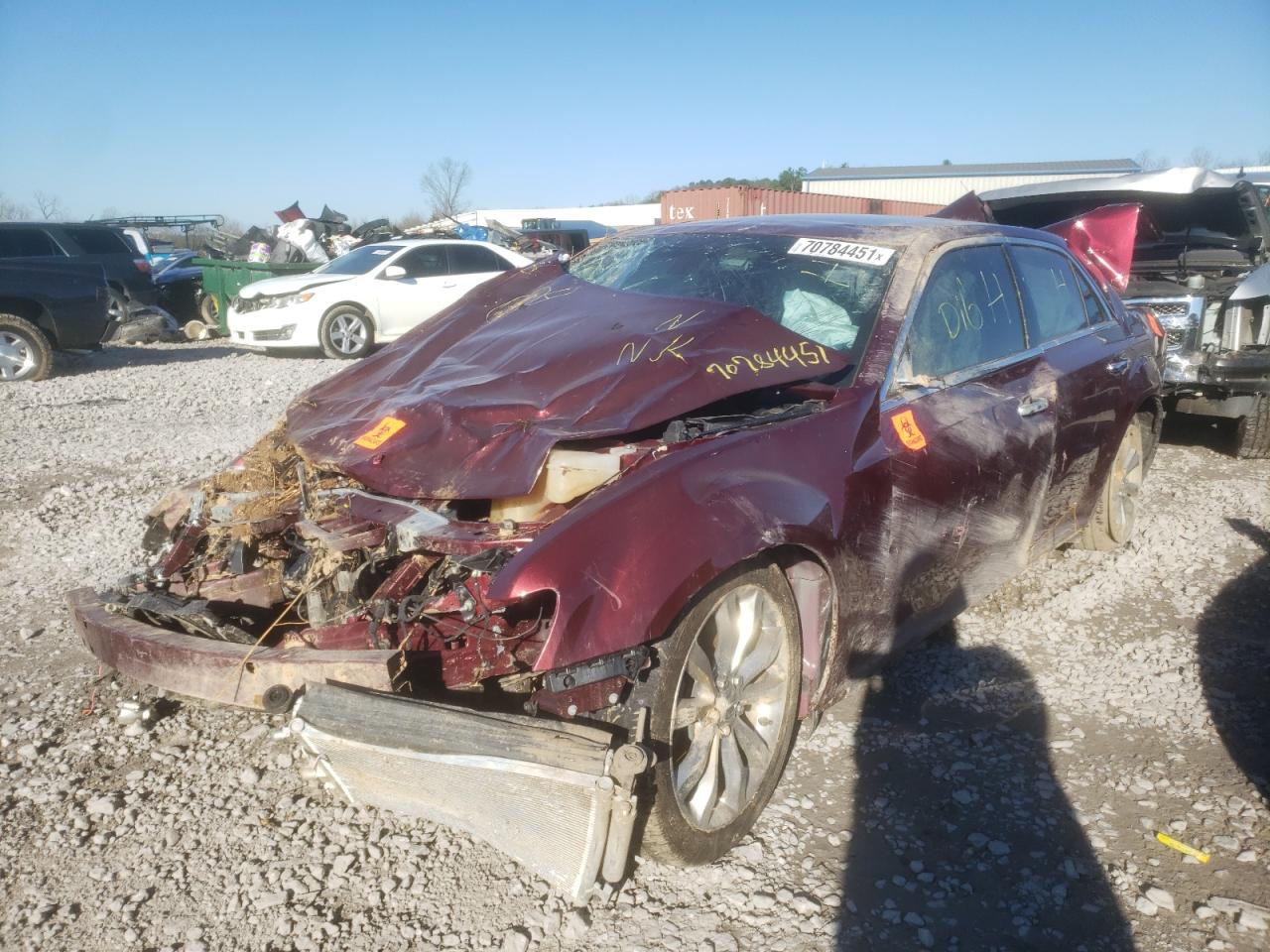 Photo 2 from auction – 2017 CHRYSLER 300C with VIN 2C3CCAKG9HH566691