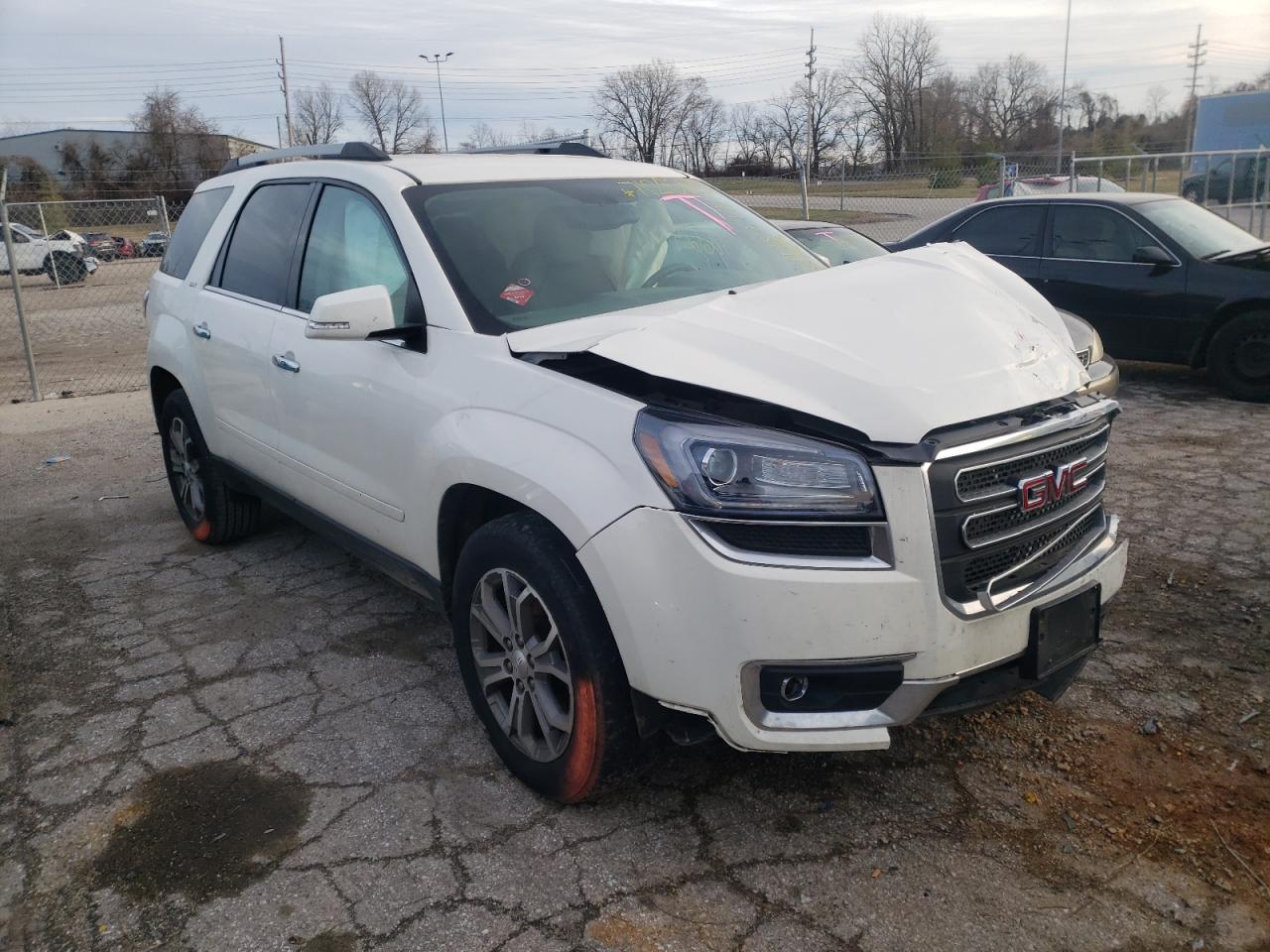 GMC ACADIA SLT 2014 with VIN 1GKKRRKDXEJ355671 - Photo from auction