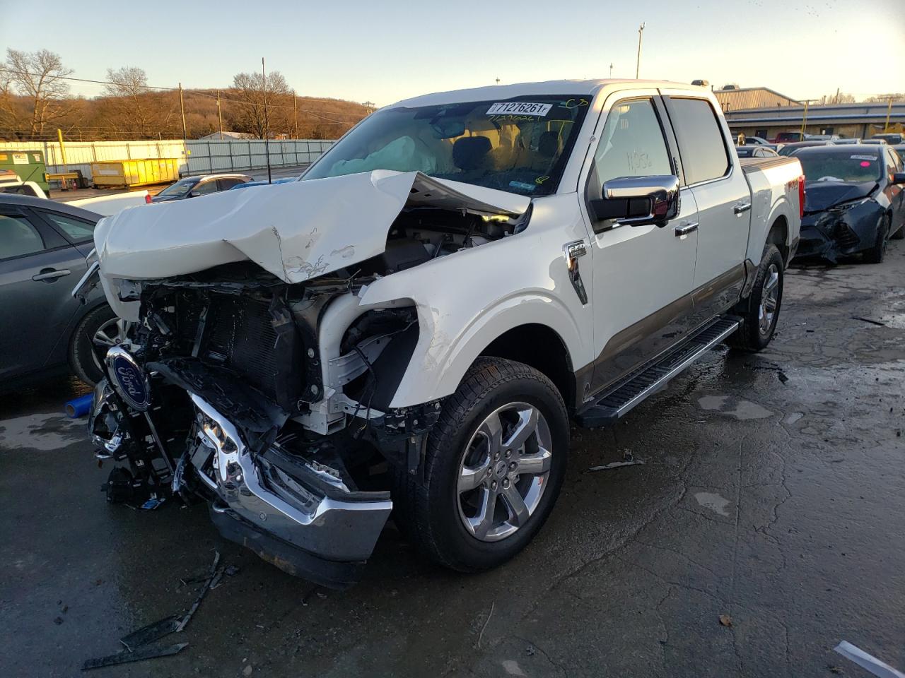 Photo 2 from auction – 2021 FORD F150 SUPER with VIN 1FTEW1EP4MFB60305