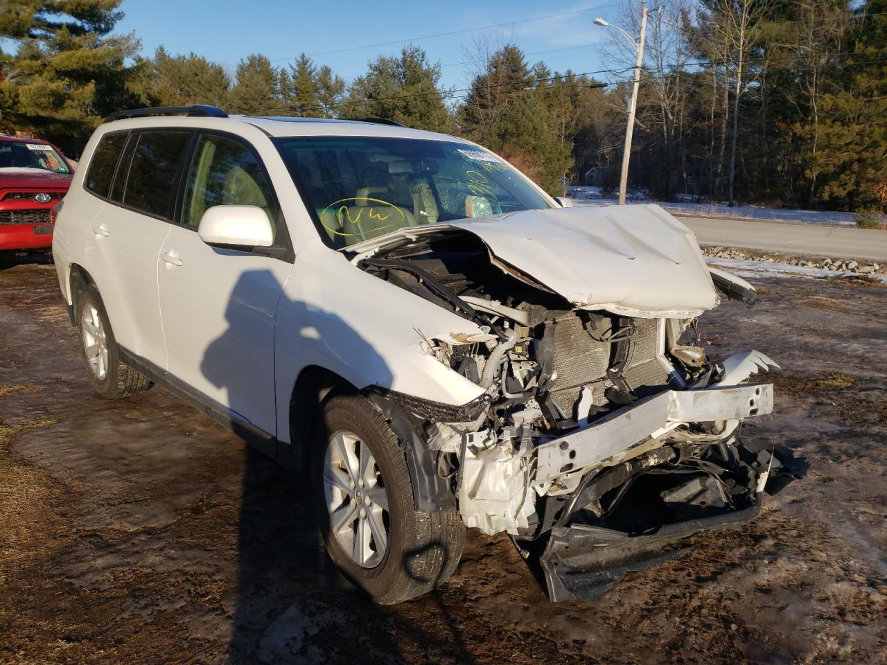 TOYOTA HIGHLANDER 2012 with VIN 5TDZA3EH1CS028881 - Photo from auction