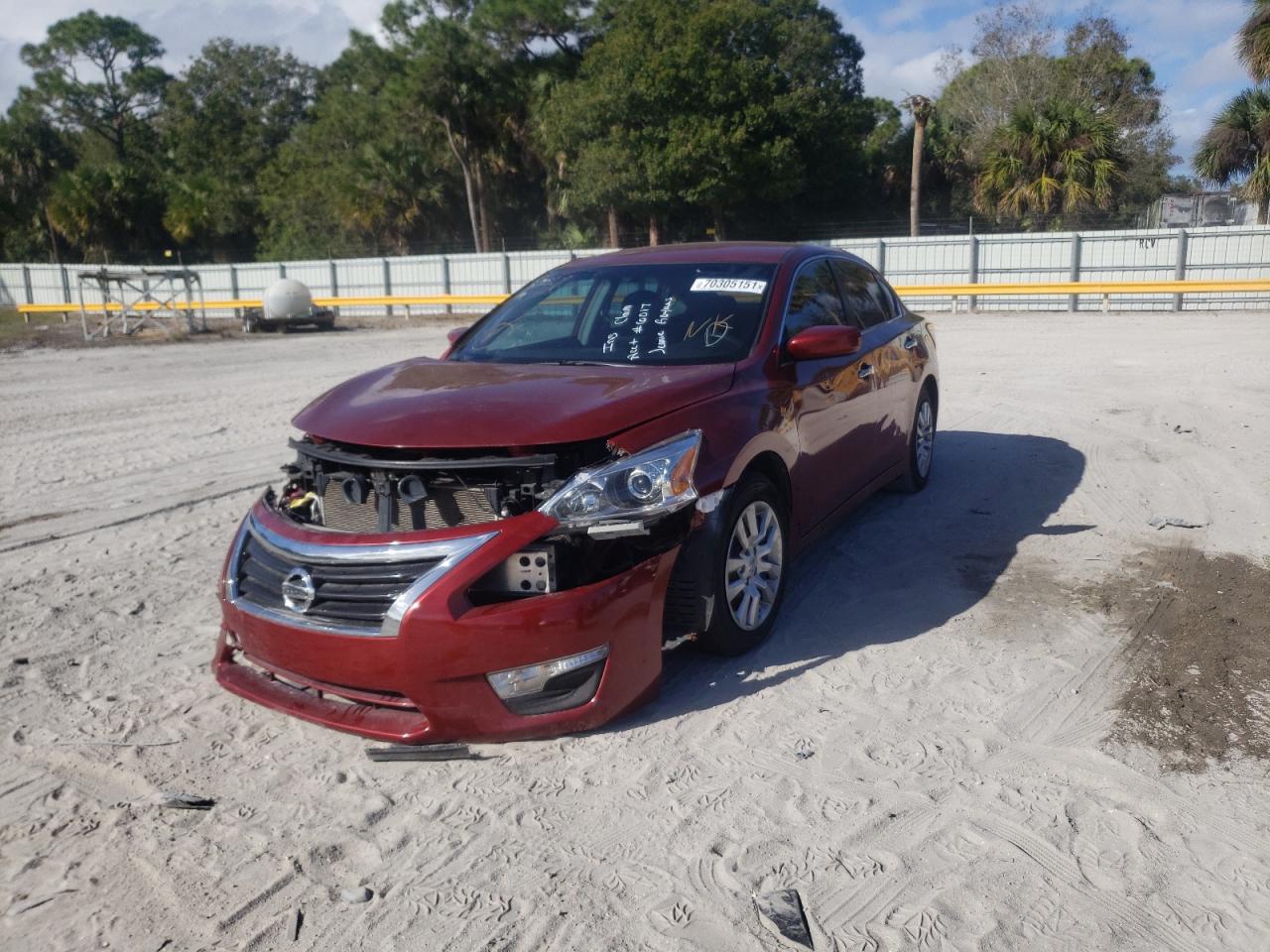 Photo 2 from auction – 2013 NISSAN ALTIMA 2.5 with VIN 1N4AL3AP3DN523469