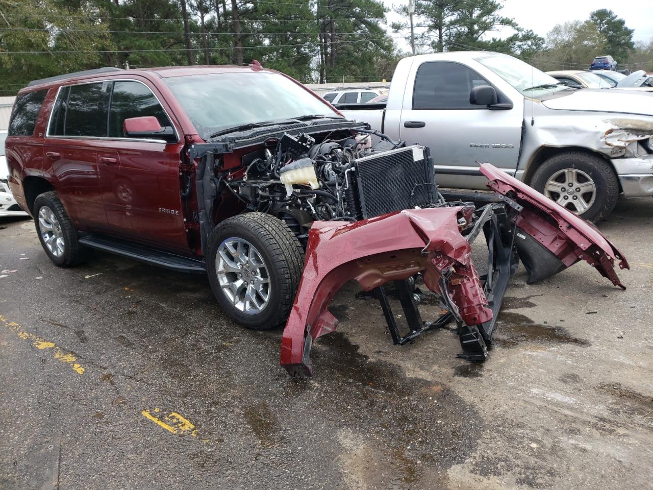 Photo 1 from auction – 2019 CHEVROLET TAHOE C150 with VIN 1GNSCBKC1KR282996