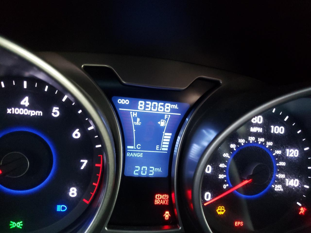 Photo 8 from auction – 2014 HYUNDAI VELOSTER with VIN KMHTC6AD9EU182477