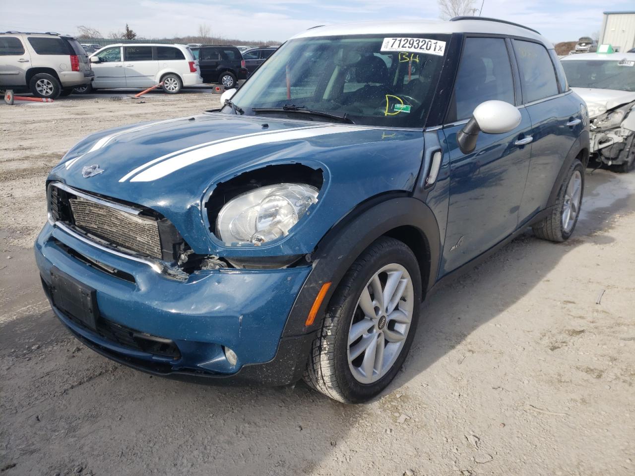 Photo 2 from auction – 2011 MINI COOPER S C with VIN WMWZC5C58BWM10447