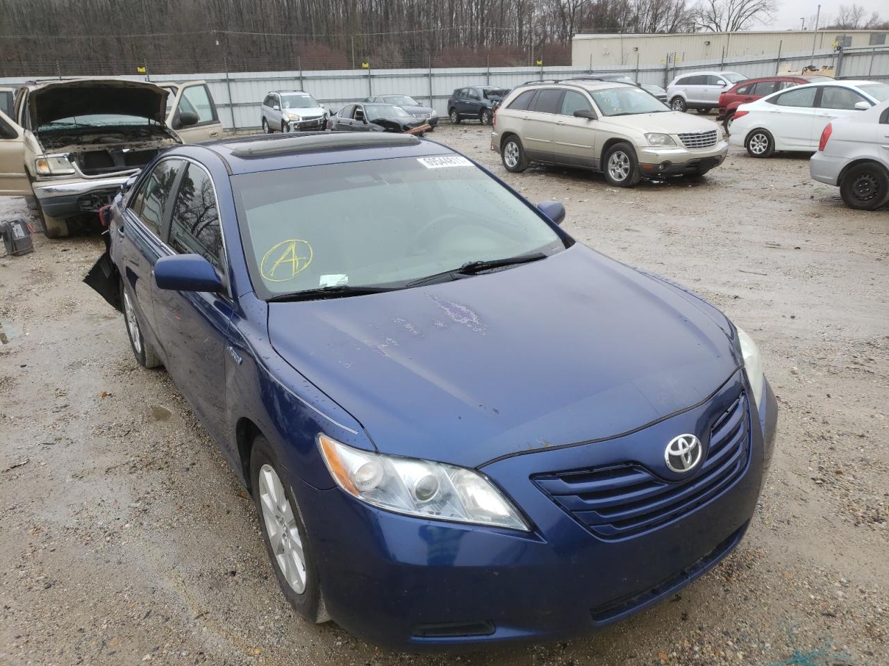 TOYOTA CAMRY HYBR 2007 with VIN 4T1BB46K57U008385 - Photo from auction