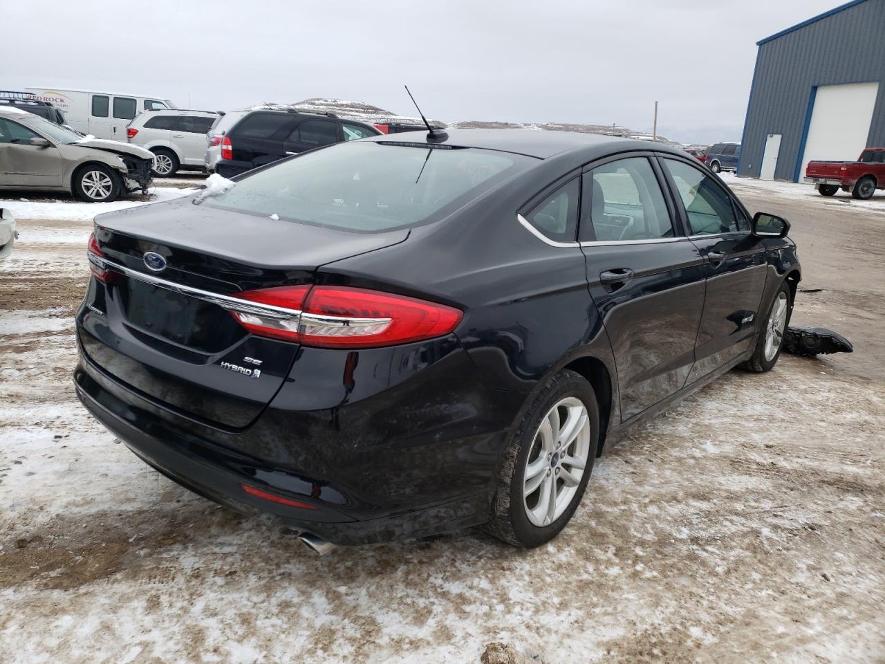 Photo 4 from auction – 2018 FORD FUSION SE with VIN 3FA6P0LU5JR139925