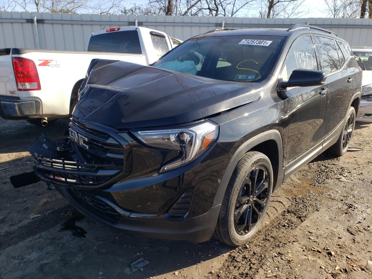 Photo 2 from auction – 2019 GMC TERRAIN SL with VIN 3GKALTEV7KL360569