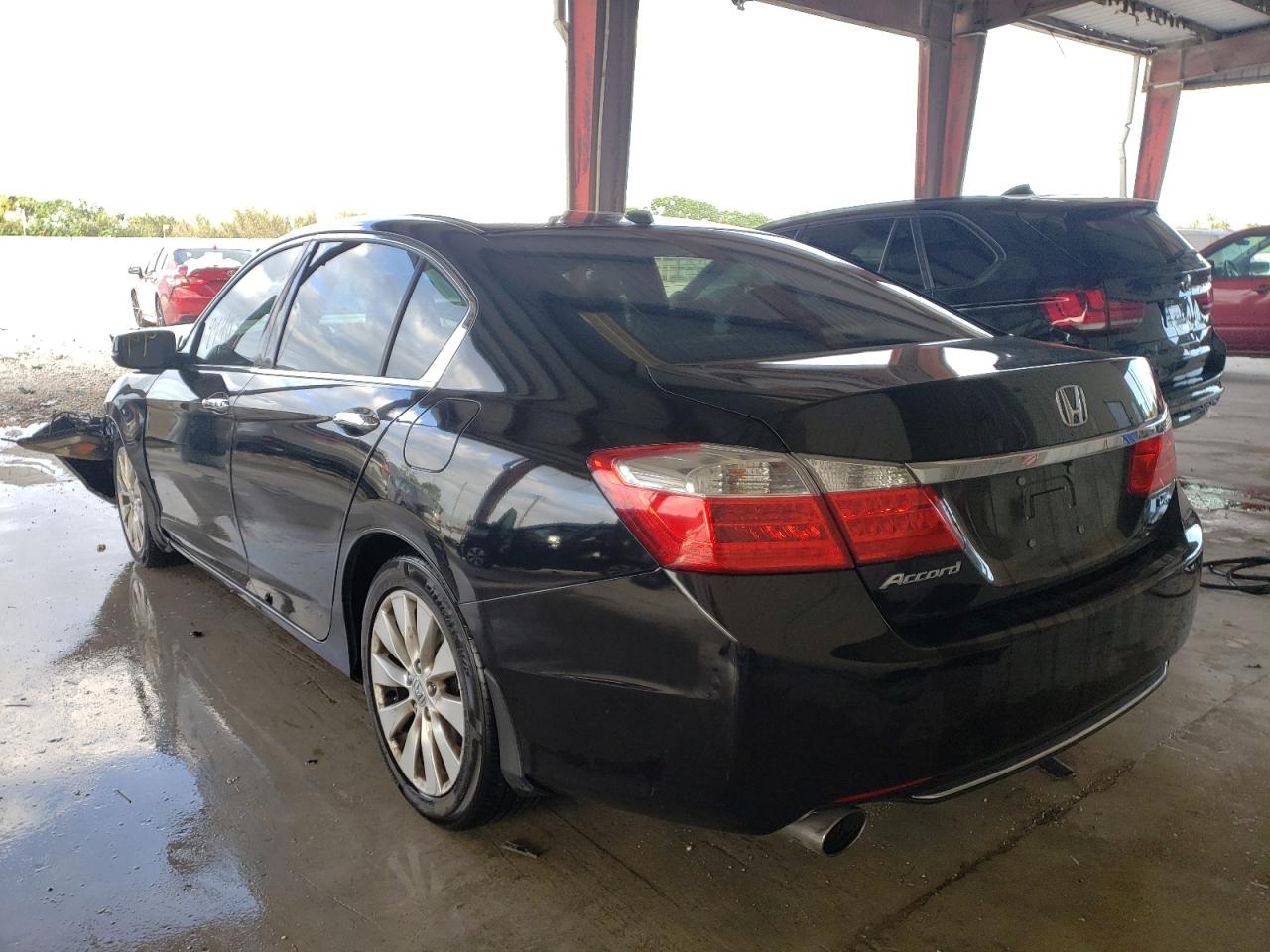Photo 3 from auction – 2014 HONDA ACCORD EXL with VIN 1HGCR3F86EA005353