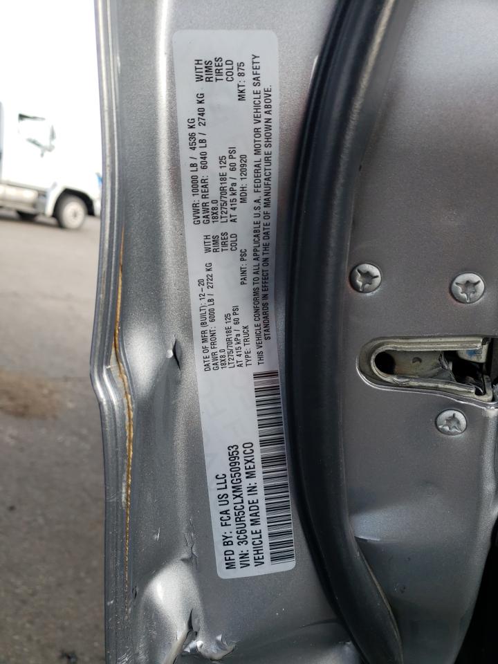 Photo 10 from auction – 2021 RAM 2500 TRADE with VIN 3C6UR5CLXMG509953