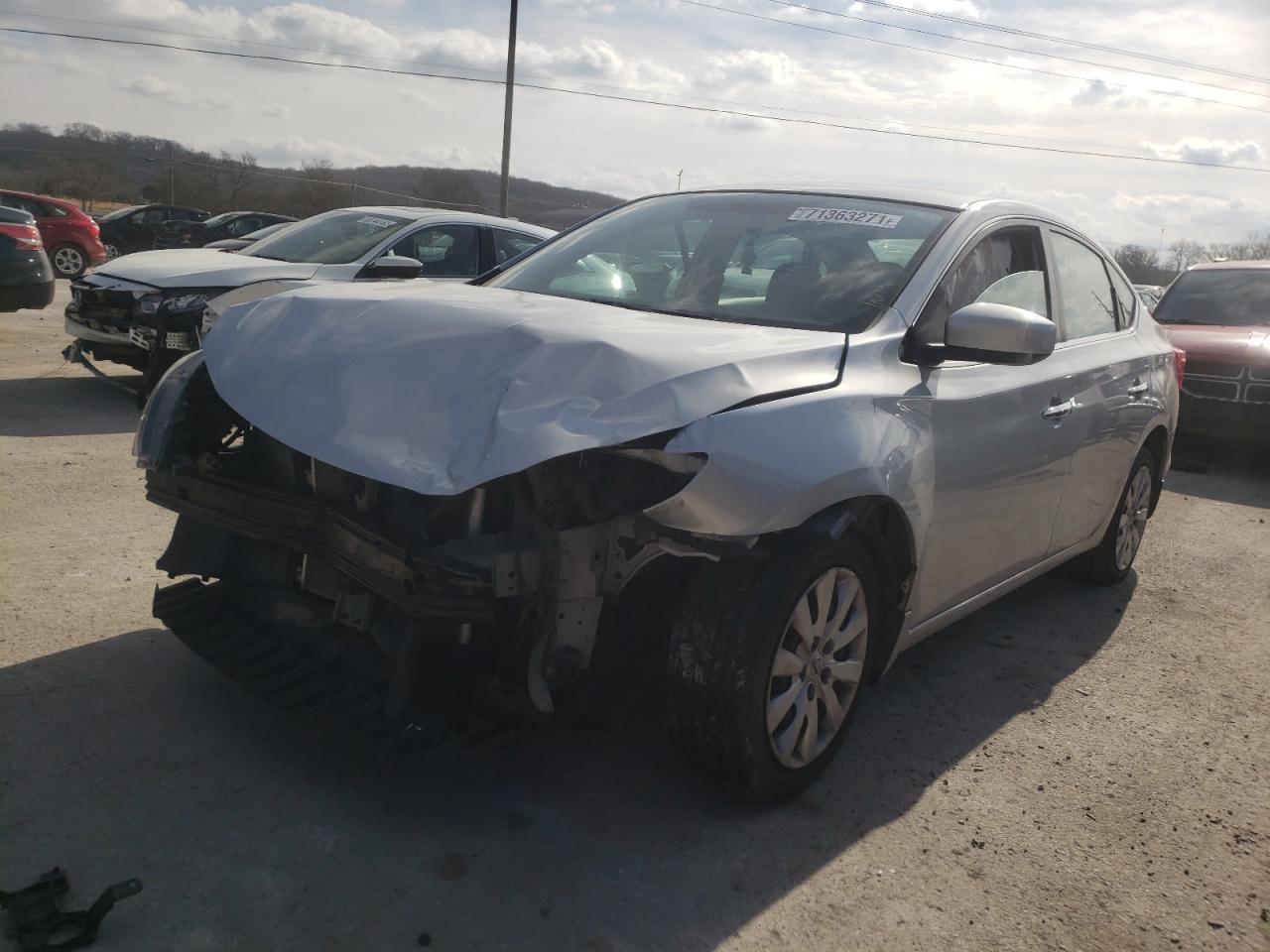 Photo 2 from auction – 2017 NISSAN SENTRA with VIN 3N1AB7AP5HY243598