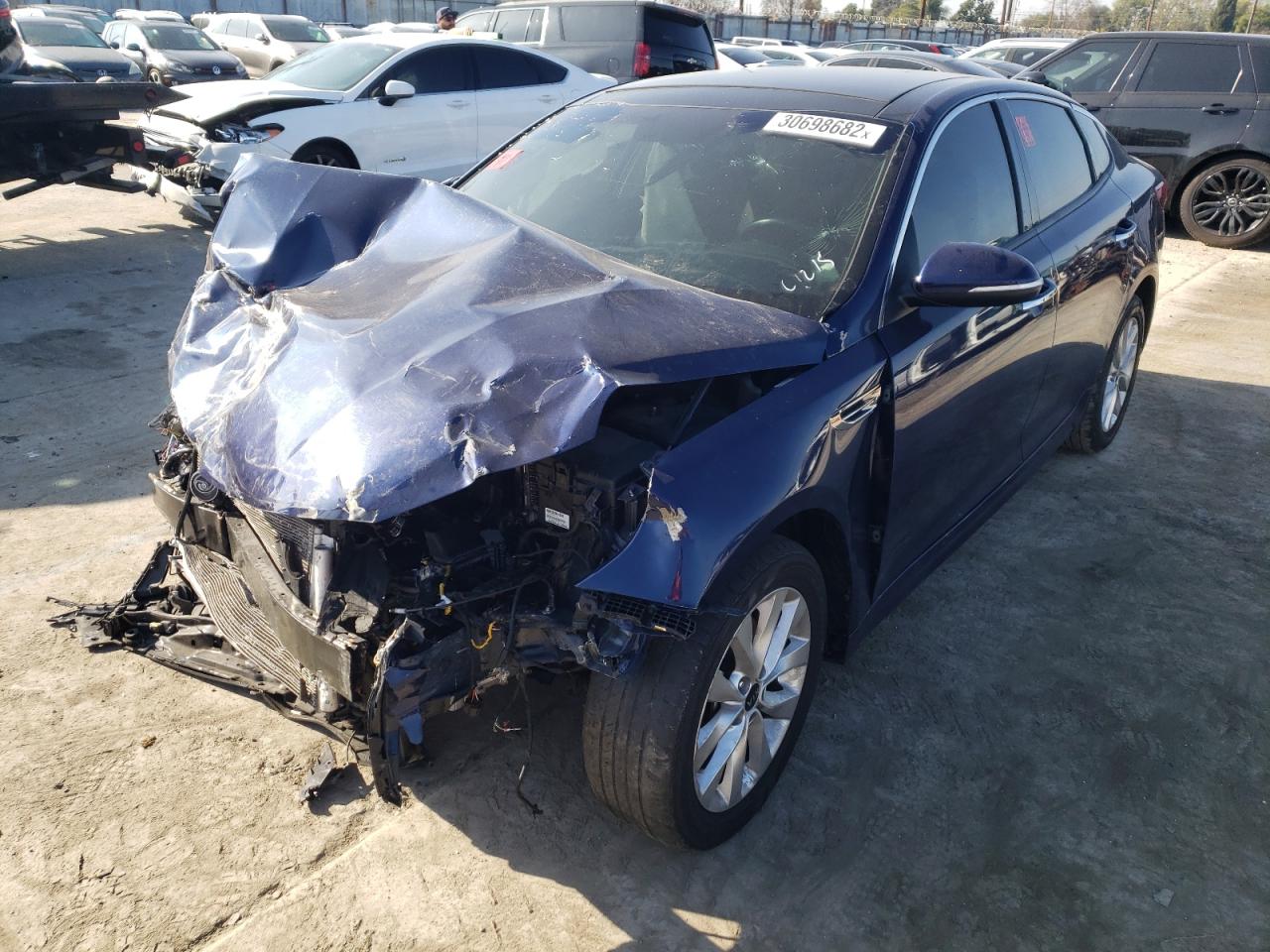 Photo 2 from auction – 2018 KIA OPTIMA LX with VIN 5XXGT4L3XJG242233