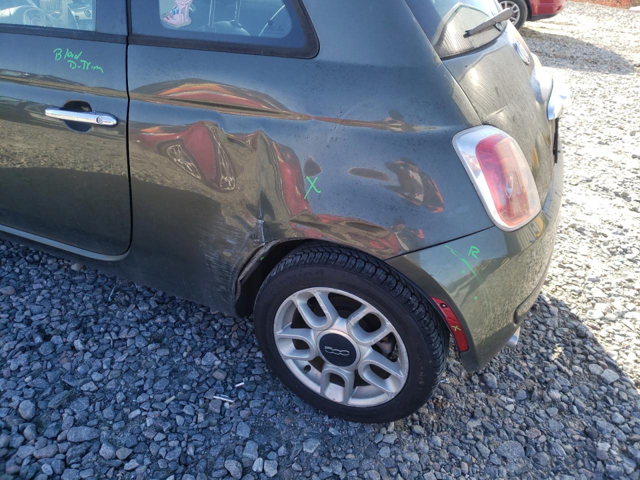 Photo 9 from auction – 2015 FIAT 500 POP with VIN 3C3CFFAR8FT523116