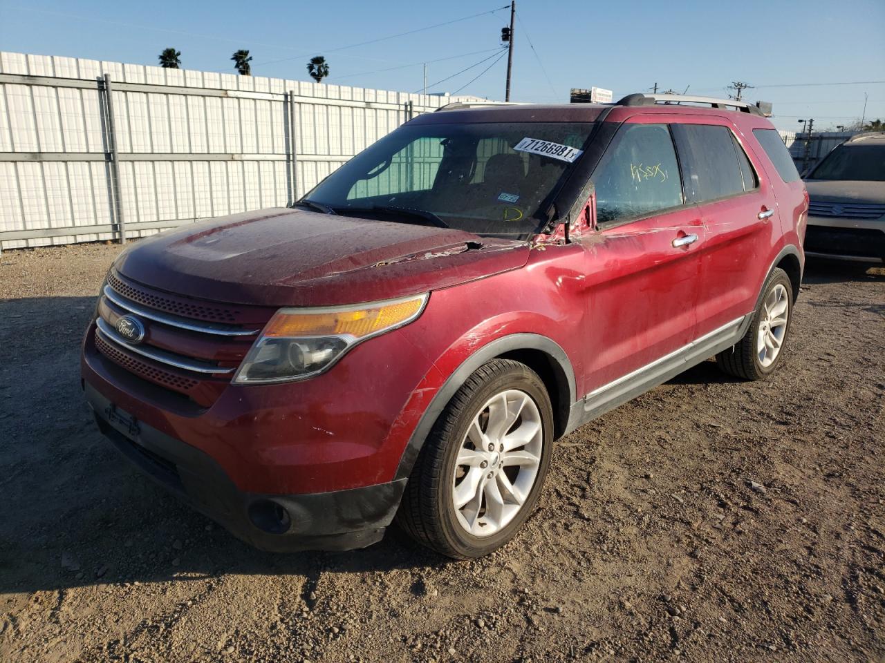 Photo 2 from auction – 2013 FORD EXPLORER X with VIN 1FM5K7D8XDGA29927