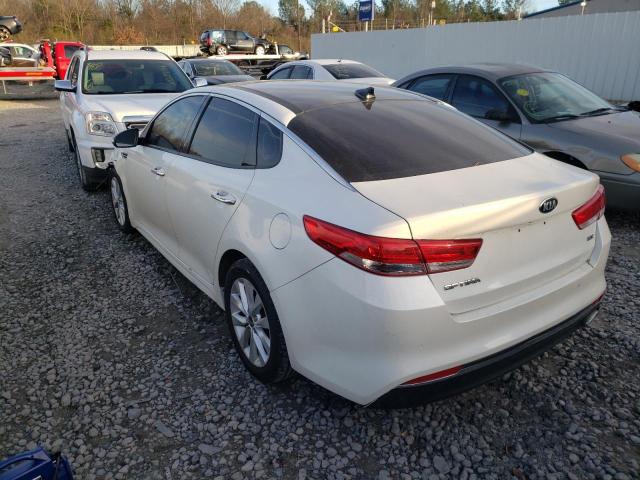 Photo 3 from auction – 2016 KIA OPTIMA EX with VIN 5XXGU4L37GG004894